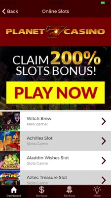 Planet 7 Casino News - planet7 android App screenshot 1